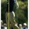 Finish Position (Mike Weir before the Stack n Tilt experiment):  Upper body (waist up) travels towards the target during & post impact for a complete vertical finish. The left shoulder, left hip, and right toe should be in a vertical line.